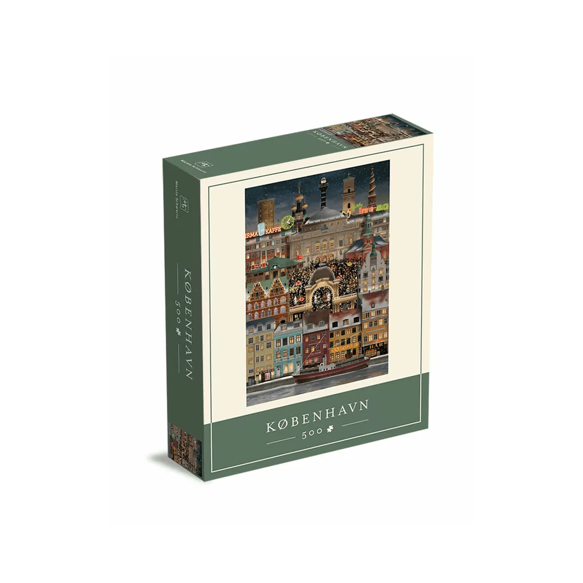Martin Schwartz Puzzle Puzzle Copenaghen - 500 pezzi