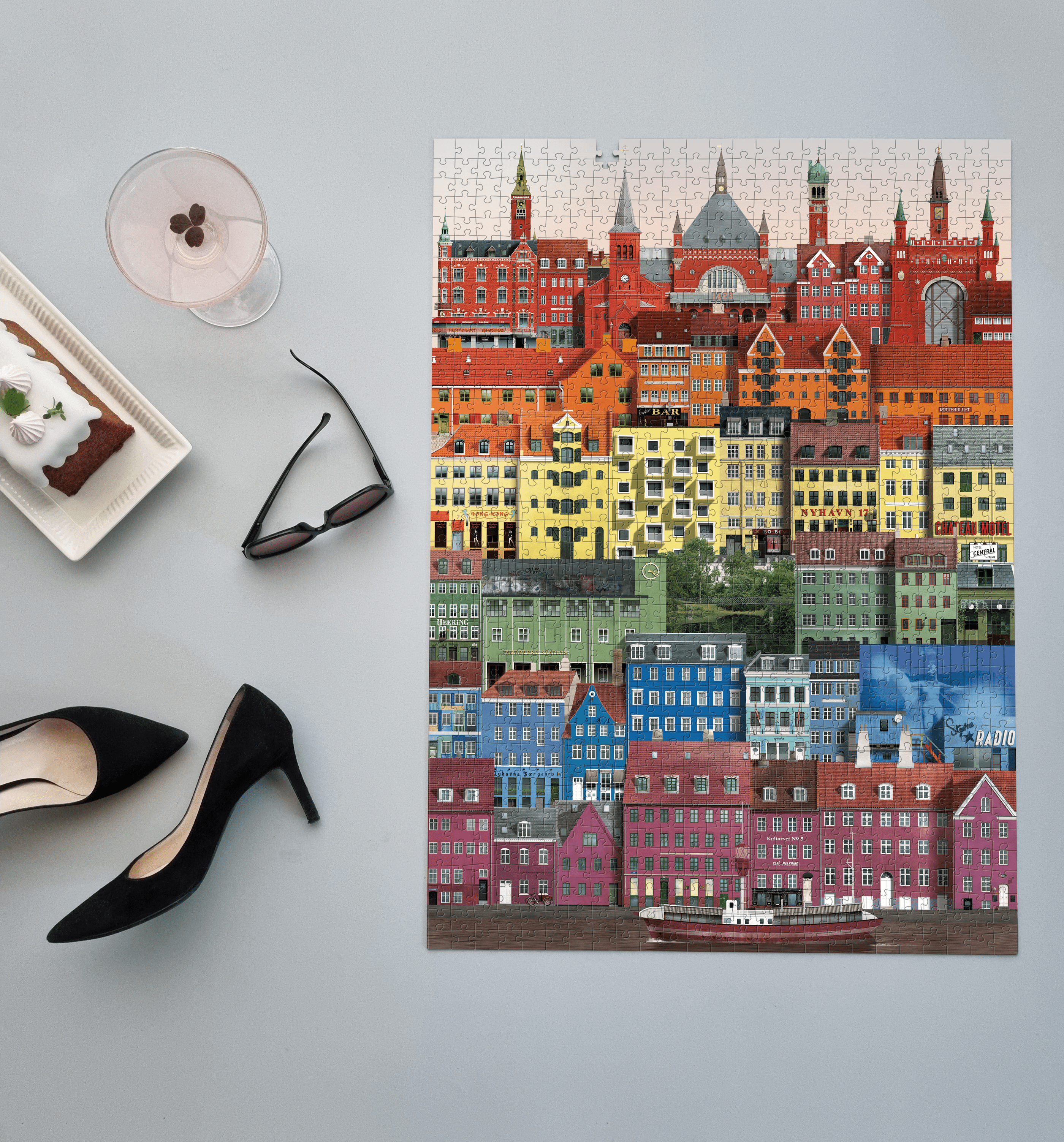 Martin Schwartz Puzzle Puzzle Copenaghen - Pride Limited Edition