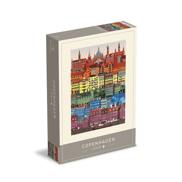 Martin Schwartz Puzzle Puzzle Copenaghen - Pride Limited Edition