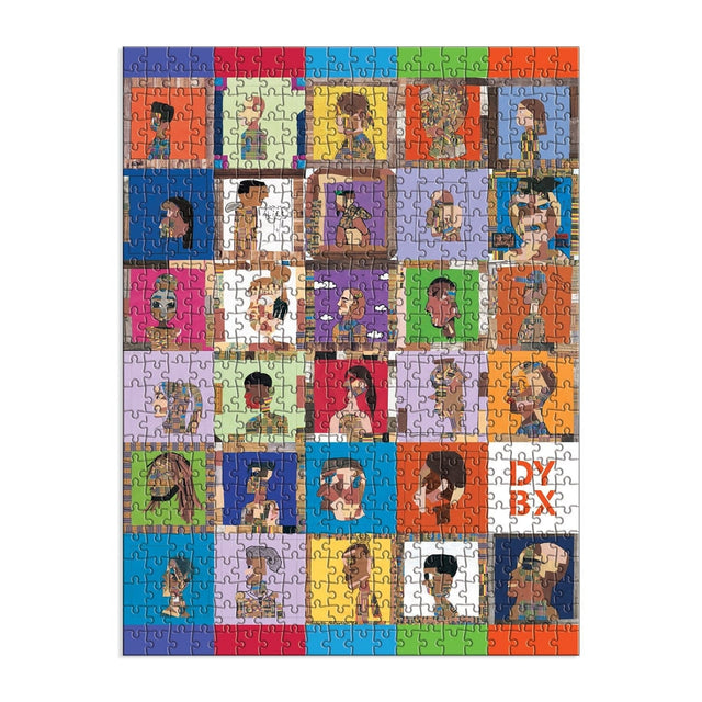 Galison Puzzle Puzzle Derrick Adams 500 pezzi - Double side