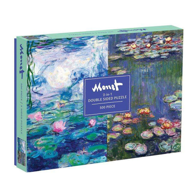 Galison Puzzle Puzzle double-face Monet 500pz