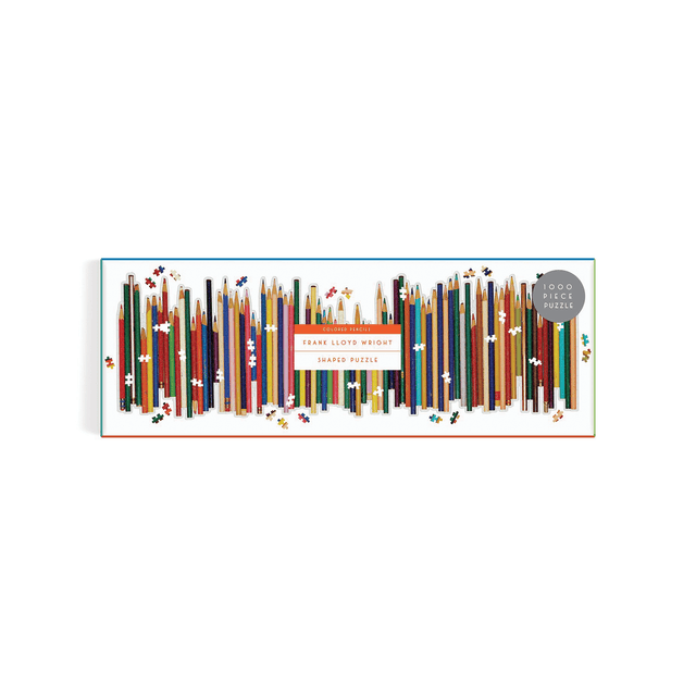 Galison Puzzle Puzzle Frank Lloyd Wright  - Colored Pencils - 1000pz