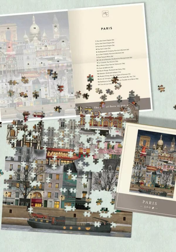 Martin Schwartz Puzzle Puzzle Parigi - 500 pezzi