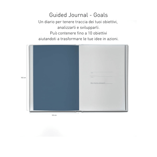 Kartotek Quaderni Guided Journal - Goals