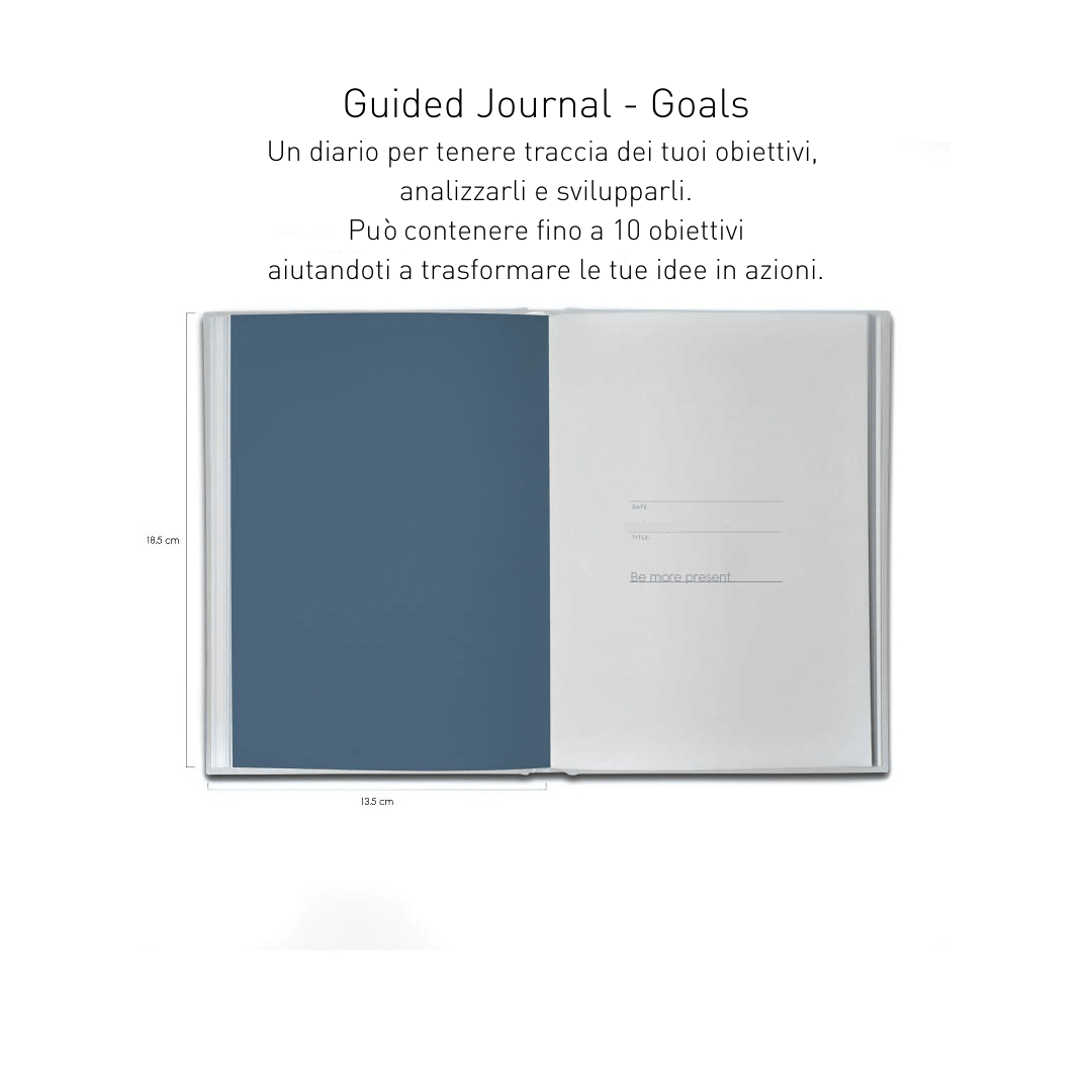 Kartotek Quaderni Guided Journal - Goals