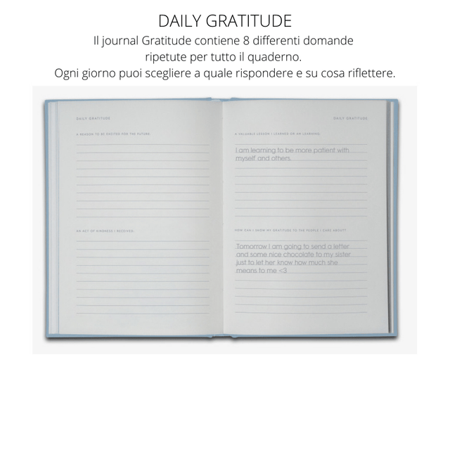Kartotek Quaderni Guided Journal - Gratitude