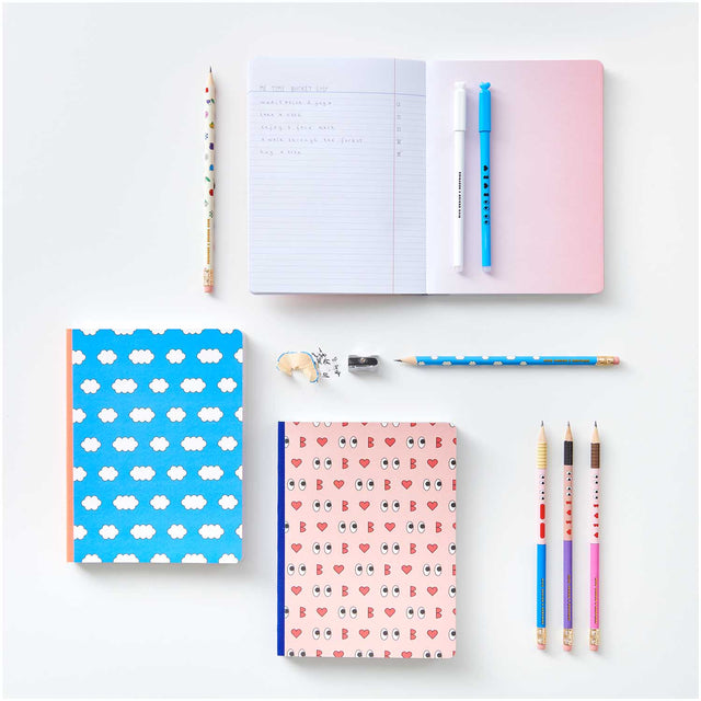 Rico Design Quaderni Notebook Eye Candy Blue