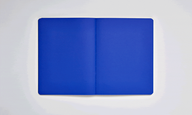 Nuuna Quaderni Nuuna Blue con elastico