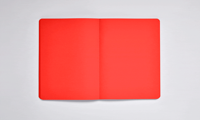 Nuuna Quaderni Nuuna Red con elastico