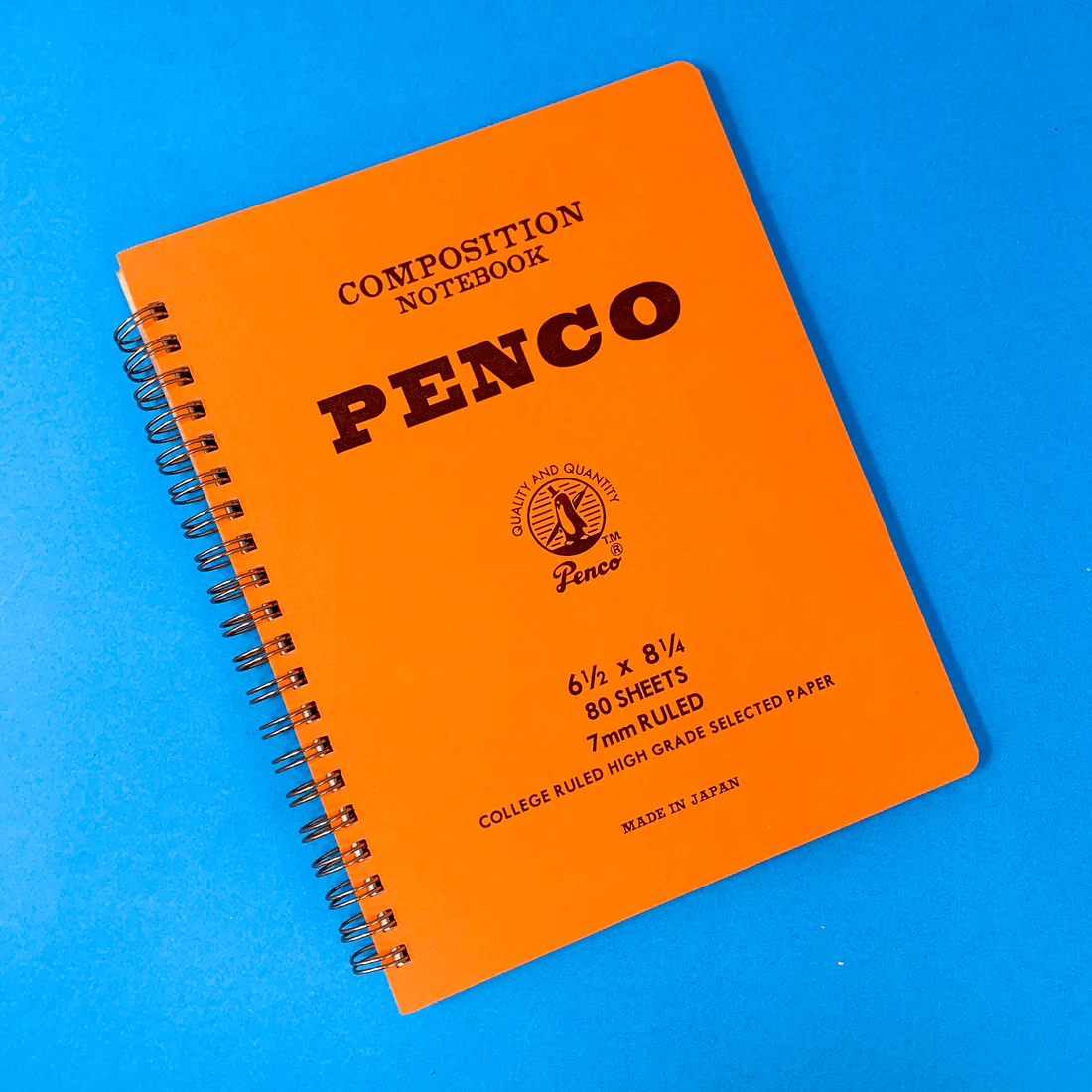 Penco Quaderni Penco Coil Notebook Large - Orange