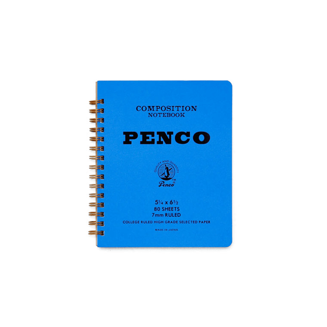 Penco Quaderni Penco Coil Notebook Medium - Blue
