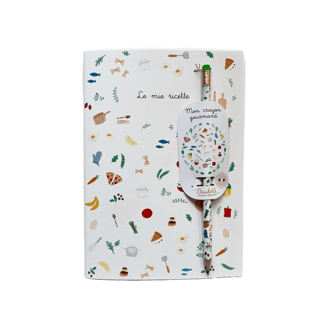 Quaderno delle ricette con matita – SayPaper