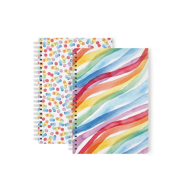 Very Wonder Quaderni Quaderno doppia copertina Rainbows&Pois