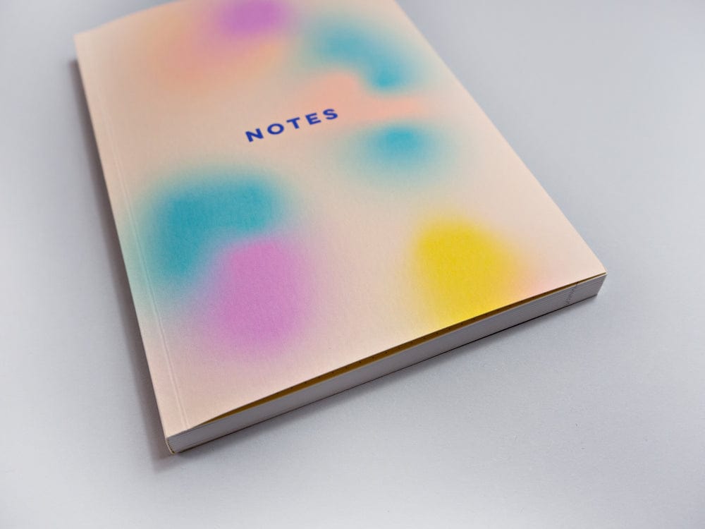 The Completist Quaderni Quaderno Gradient Flatlay