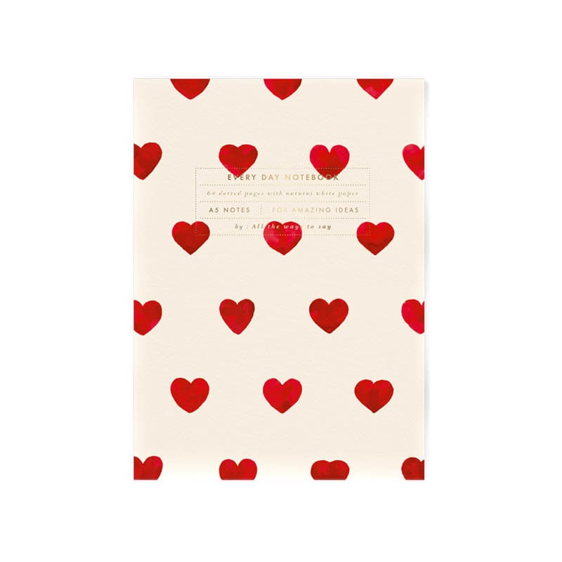 All The Way To Say Quaderni Quaderno Hearts