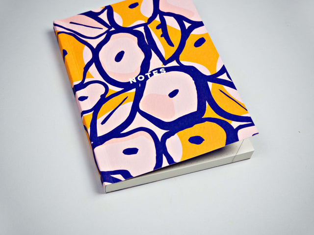 The Completist Quaderni Quaderno Inky Flowers Pocket