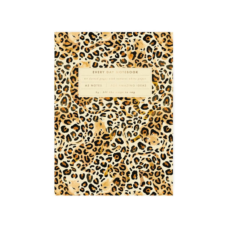 All The Way To Say Quaderni Quaderno Leopard