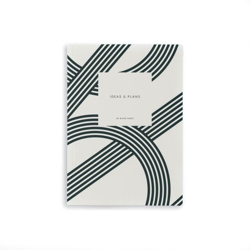 Kartotek Quaderni Quaderno Line Dark Green