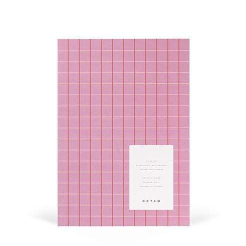 Notem Quaderni Quaderno Vita Medium Rose Grid