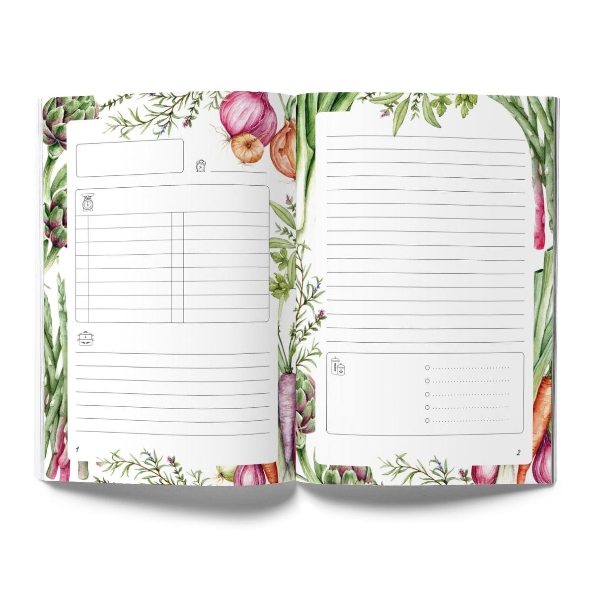 Very Wonder Quaderni Ricettario Italian Fall - quaderno per ricette