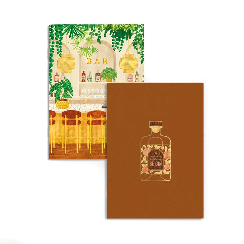 All The Way To Say Quaderni Set di Quaderni Bar&Gin