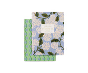Rifle Paper Quaderni Set di quaderni pocket Hydrangea