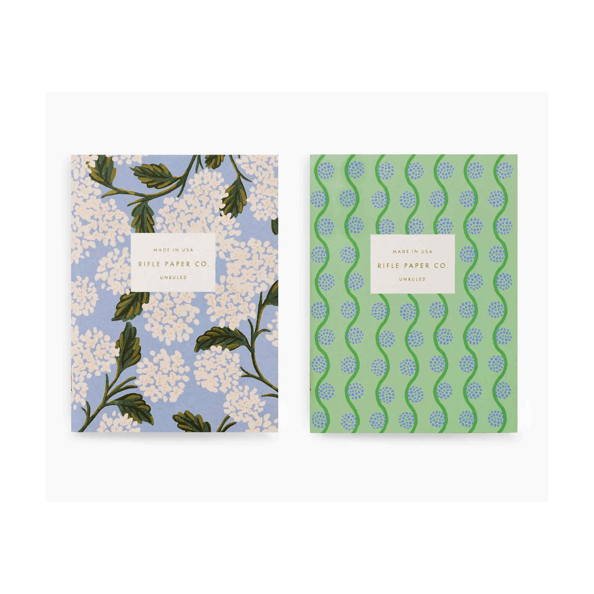Rifle Paper Quaderni Set di quaderni pocket Hydrangea