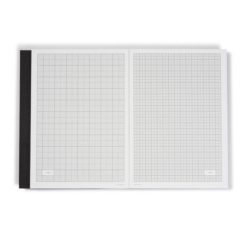 Cinqpoints Quaderni Sketchbook Archimetric con strumenti