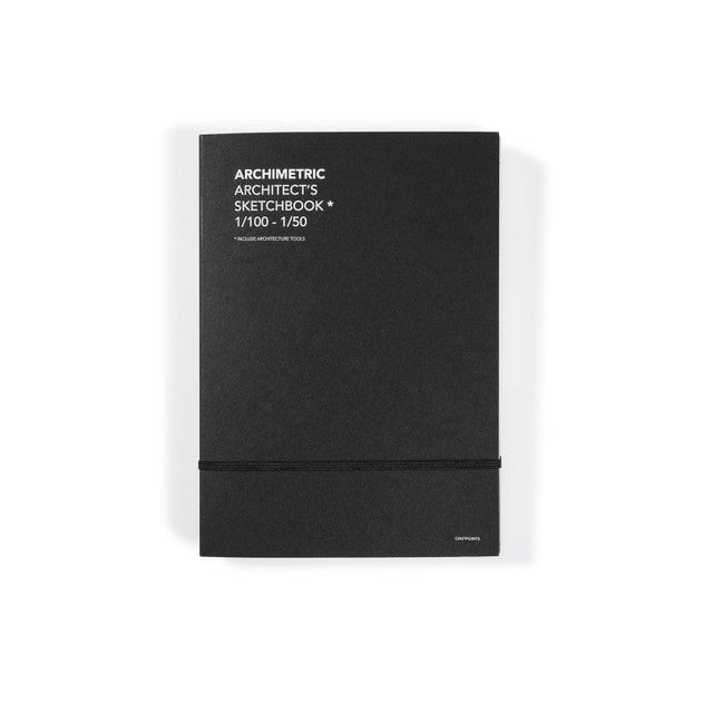 Cinqpoints Quaderni Sketchbook Archimetric con strumenti