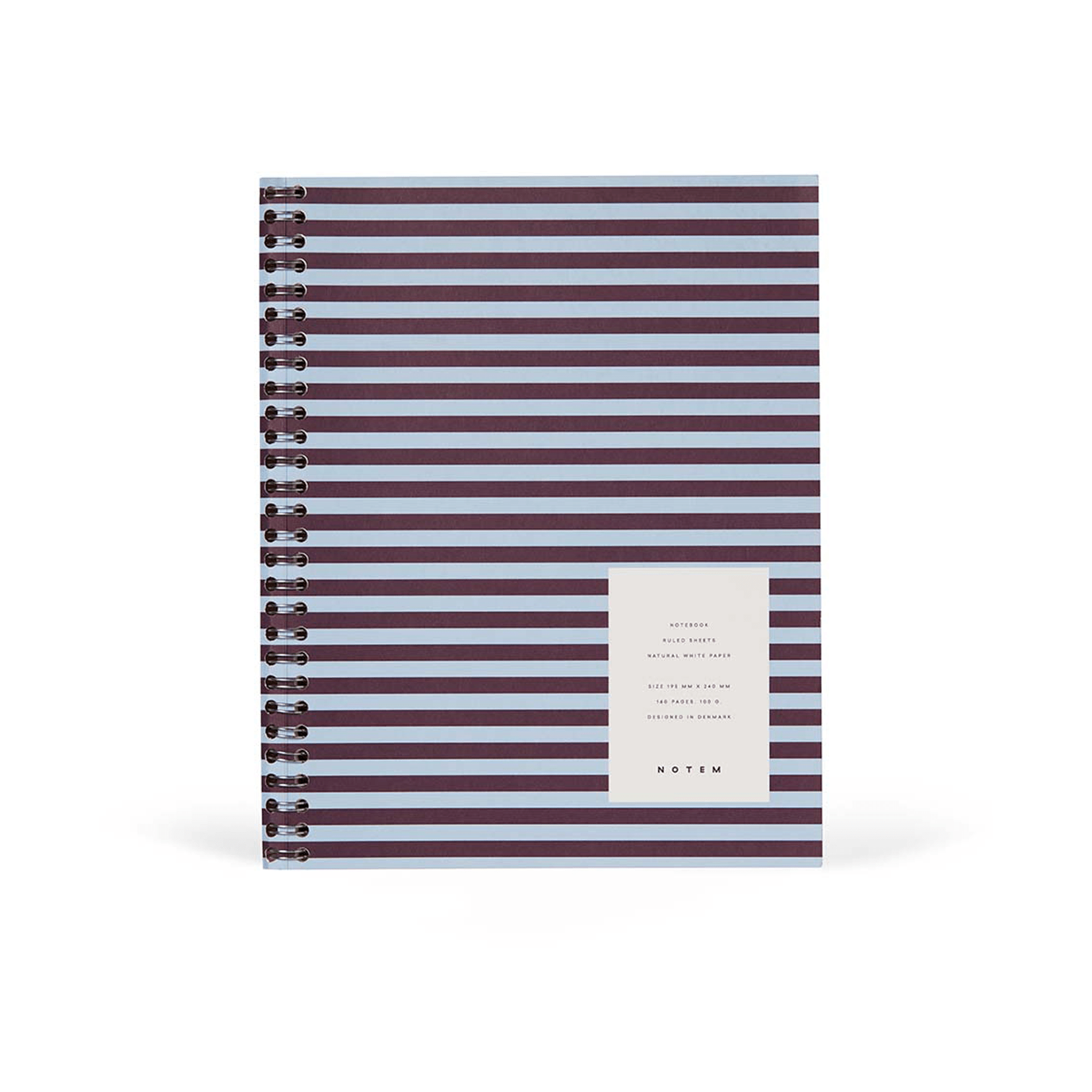 Notem Quaderno Nela Large Bordeaux
