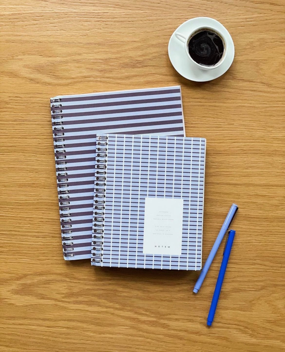 Notem Quaderno Nela Large Bordeaux