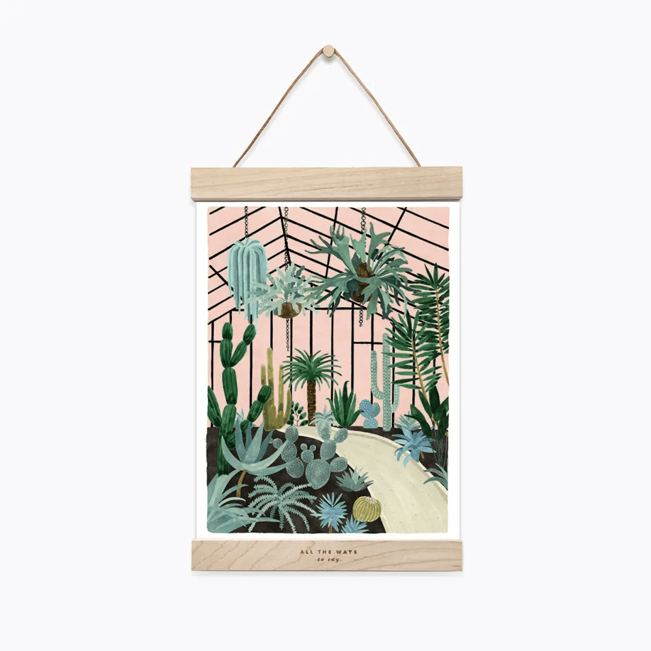 All The Way To Say Stampa Cornice magnetica in legno All The Ways