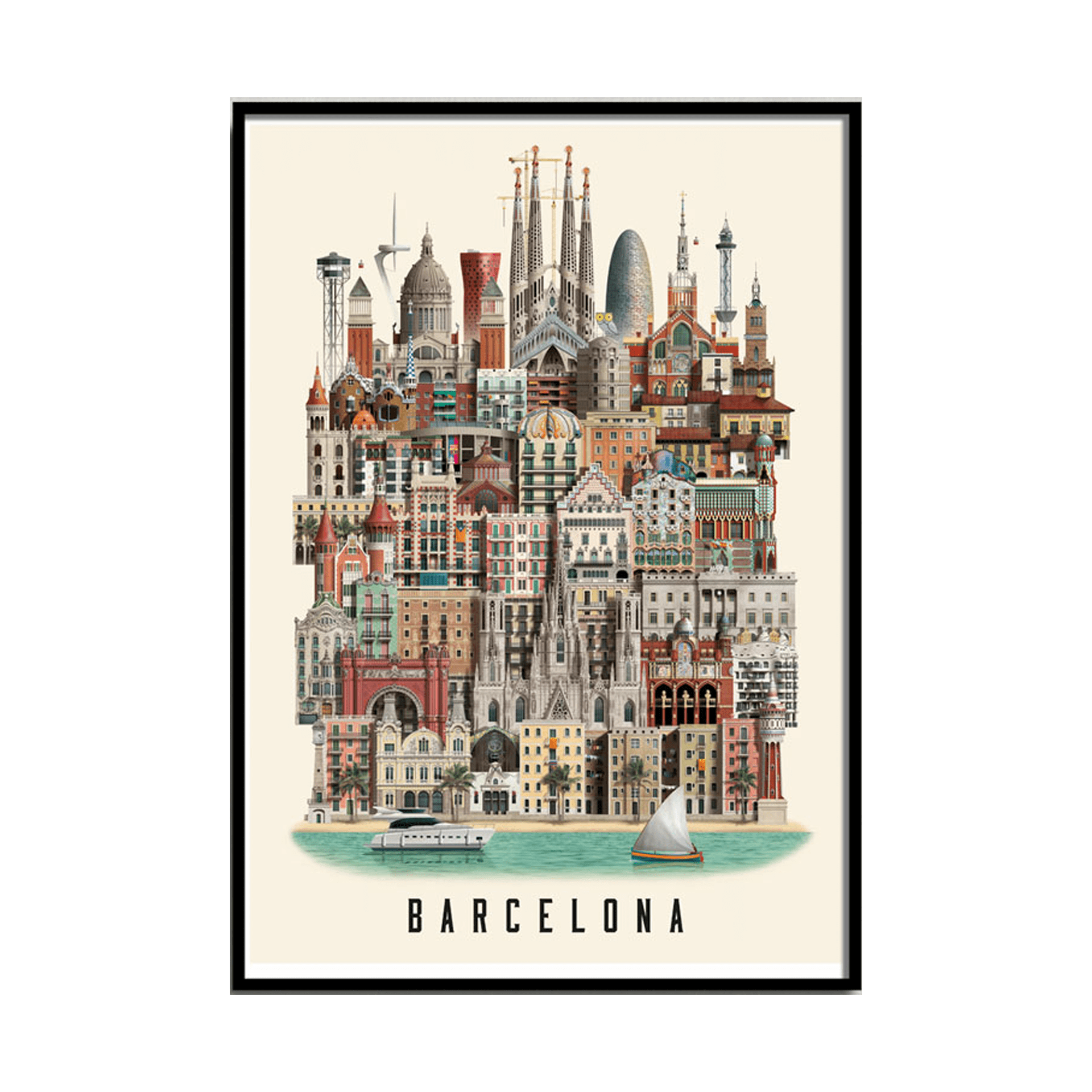 Martin Schwartz Stampa MEDIUM 29.7x42 cm Stampa Barcellona