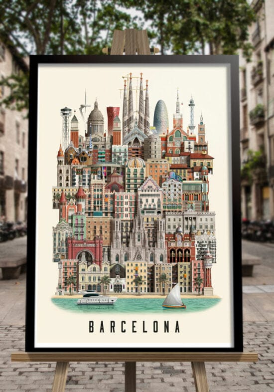 Martin Schwartz Stampa LARGE 50x70 cm Stampa Barcellona