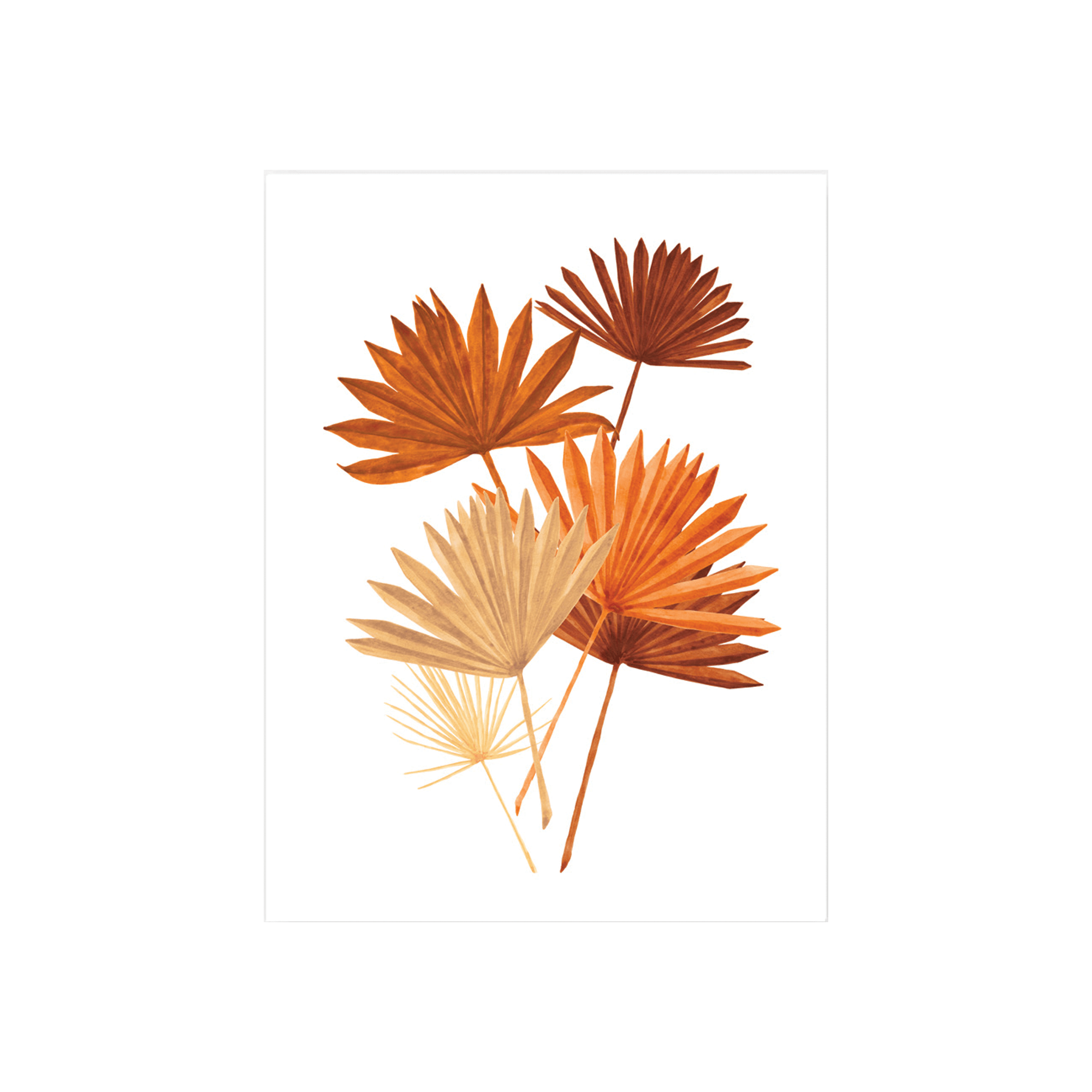 All The Way To Say Stampa small Stampa Dry Palm Leaves