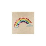 Woodhi Stampa Stampa in legno Rainbow