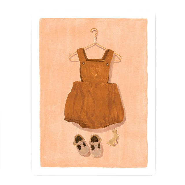 All The Way To Say Stampa Small Stampa Overall Cognac