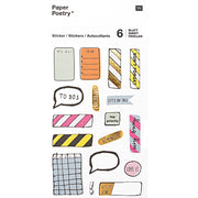 Rico Design Stickers Agenda Stickers Magical Notes