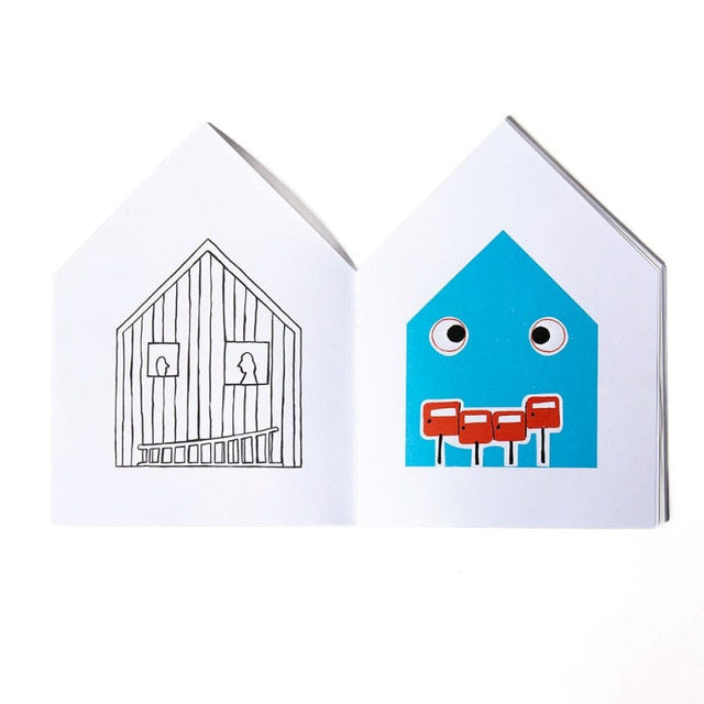 Cinqpoints Stickers Archisticker Book - libro da colorare con stickers
