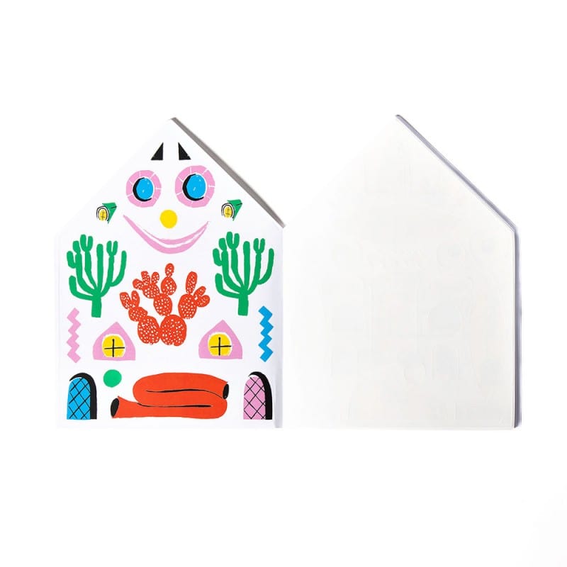 Cinqpoints Stickers Archisticker Book - libro da colorare con stickers