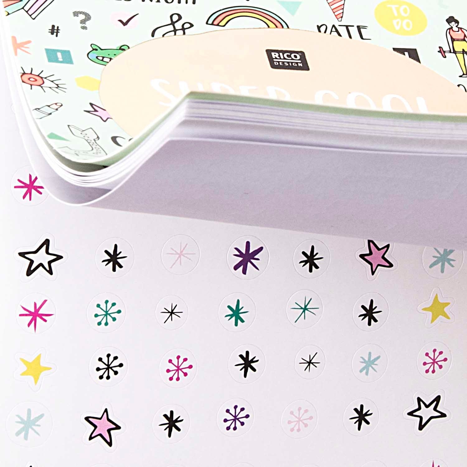 Rico Design Stickers Stickerbook Wonderland