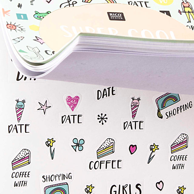 Rico Design Stickers Stickerbook Wonderland