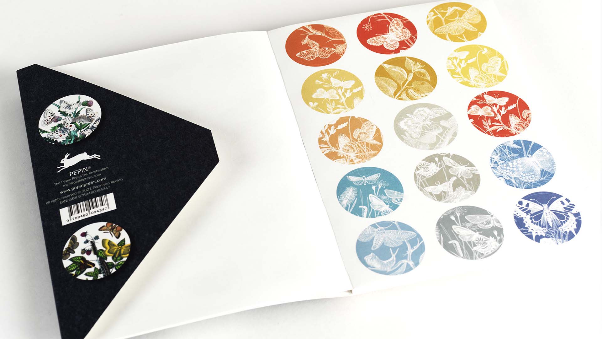 Pepin Press Stickers Stickers Book - Butterflies