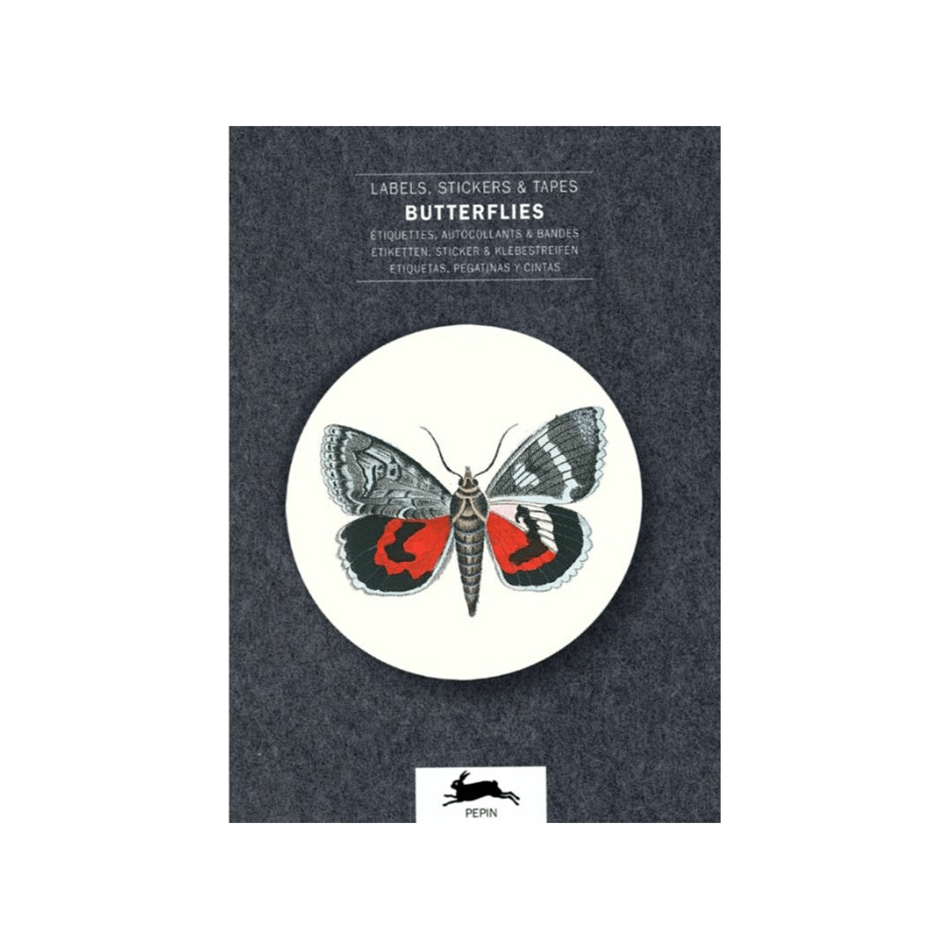 Pepin Press Stickers Stickers Book - Butterflies