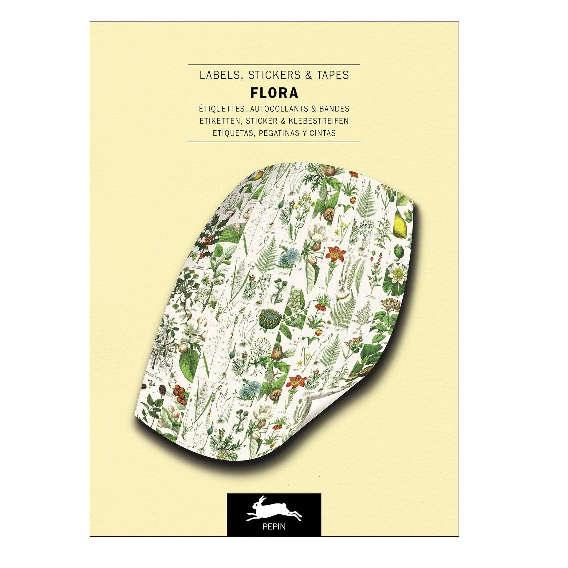 Pepin Press Stickers Stickers Book - Flora