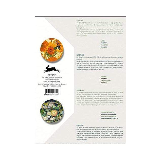 Pepin Press Stickers Stickers Book - Van Gogh