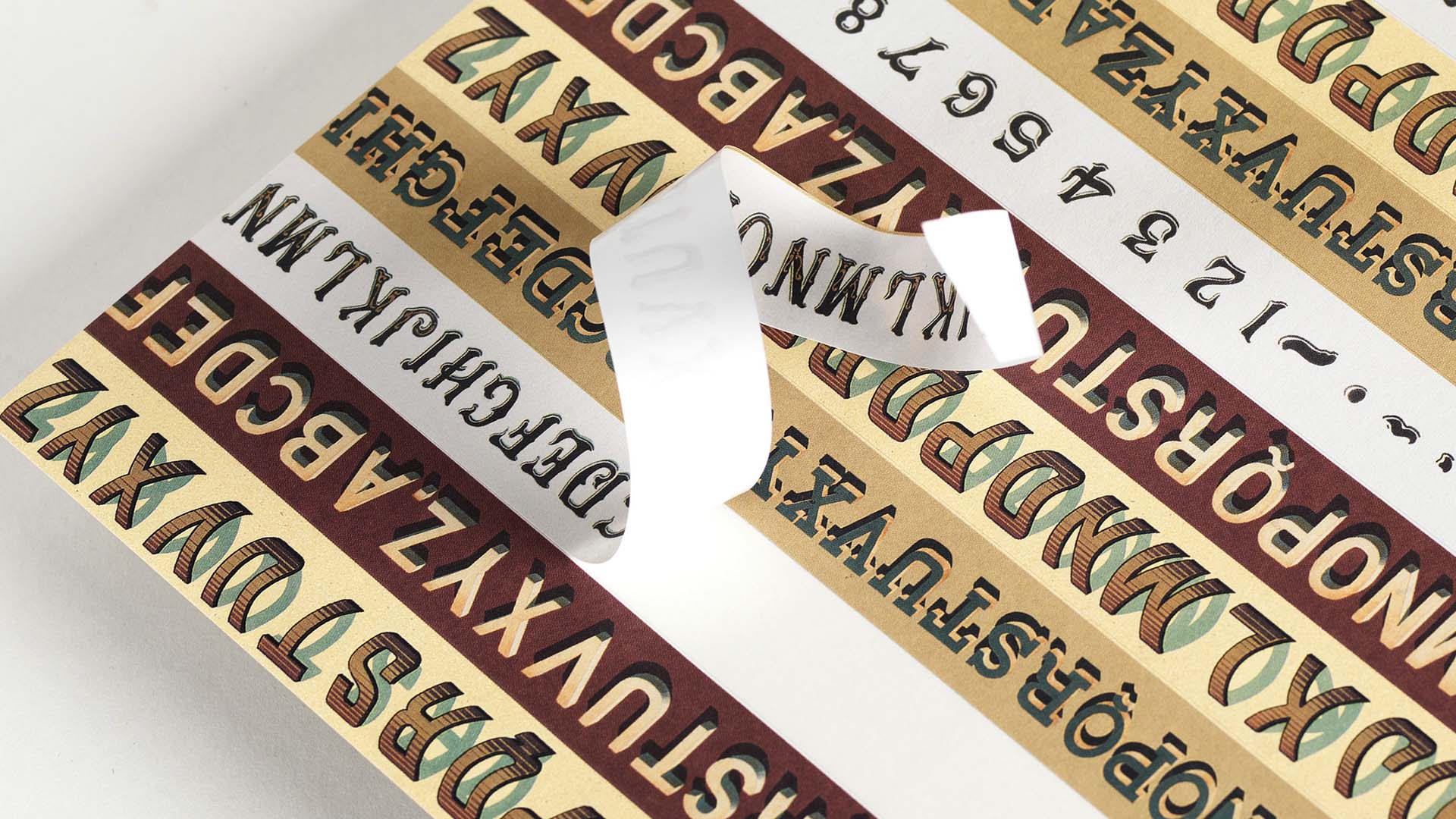 Pepin Press Stickers Stickers Book - Vintage Alphabets