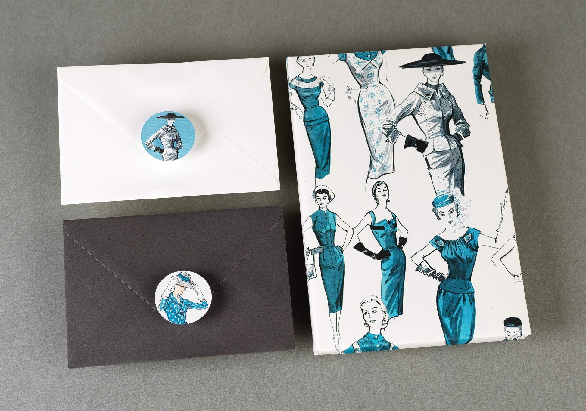 Pepin Press Stickers Stickers Book - Vintage Fashion