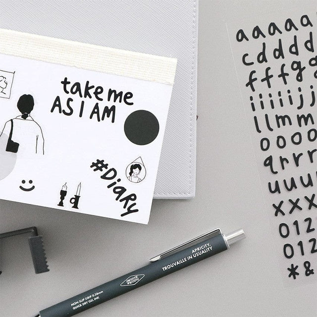 Iconic Stickers Stickers Calli Alphabet