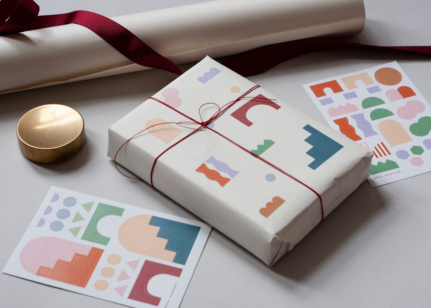 Poi.Co Stickers Stickers Collage Geometric Architecture